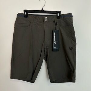 Norrona Svalbard light cotton shorts - Large - Gray